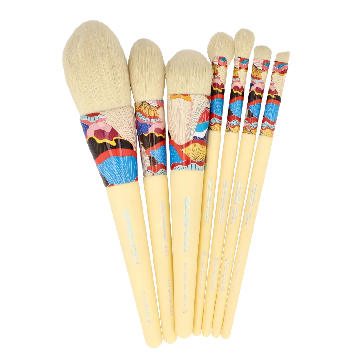 7 Pcs Yellow Fresher Brush Kit