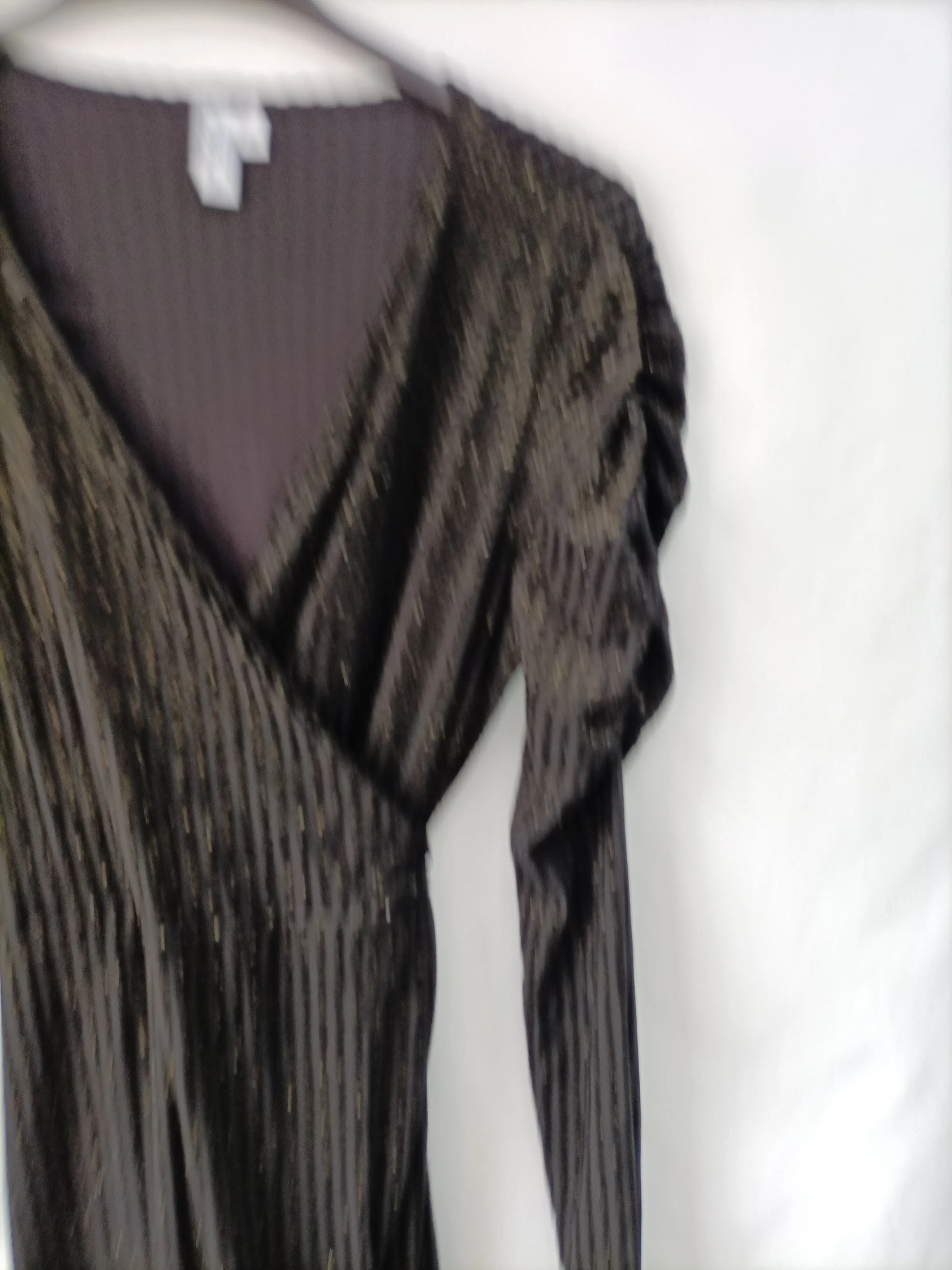 & OTHER STORIES. Vestido negro cruzado  T.38