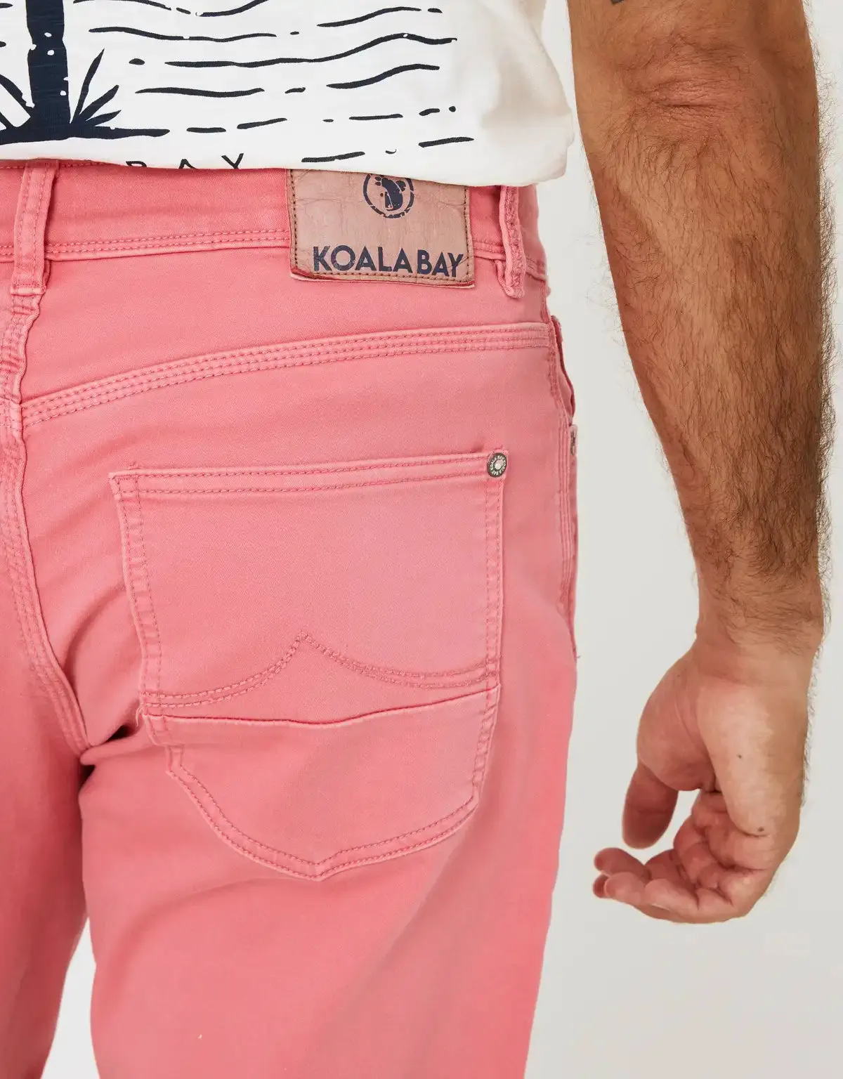 Bermuda Denim Coral - Palm Beach