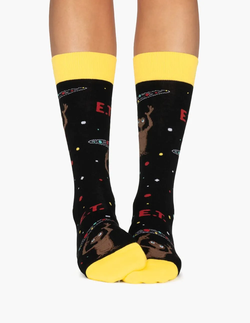 Calcetines Jimmy Lion ET Planets Negros Unisex