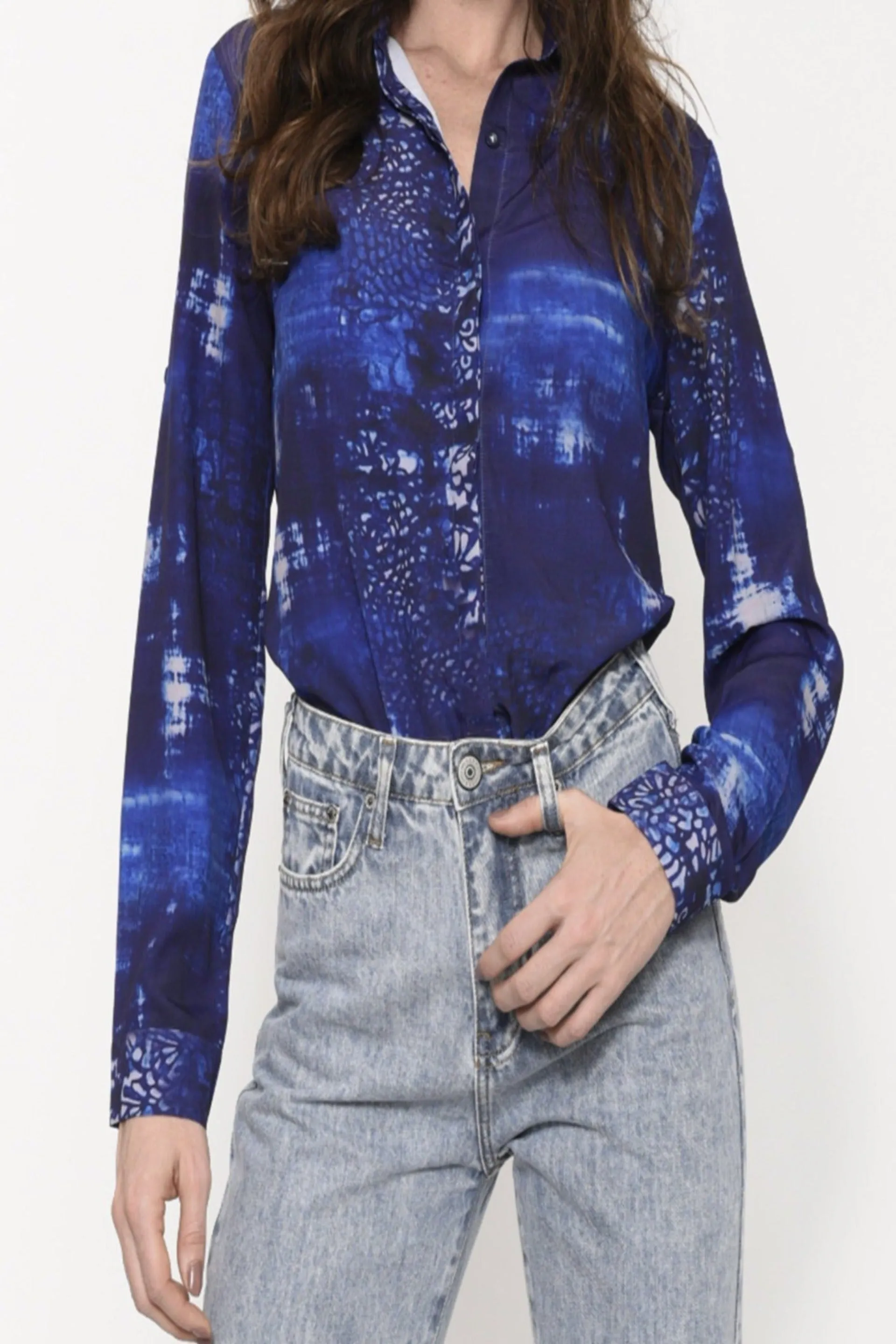 CAMISA MANGA LONGA BLUE