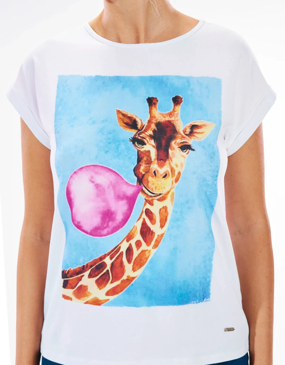 Camiseta Manga Corta Algodón - Zarafa