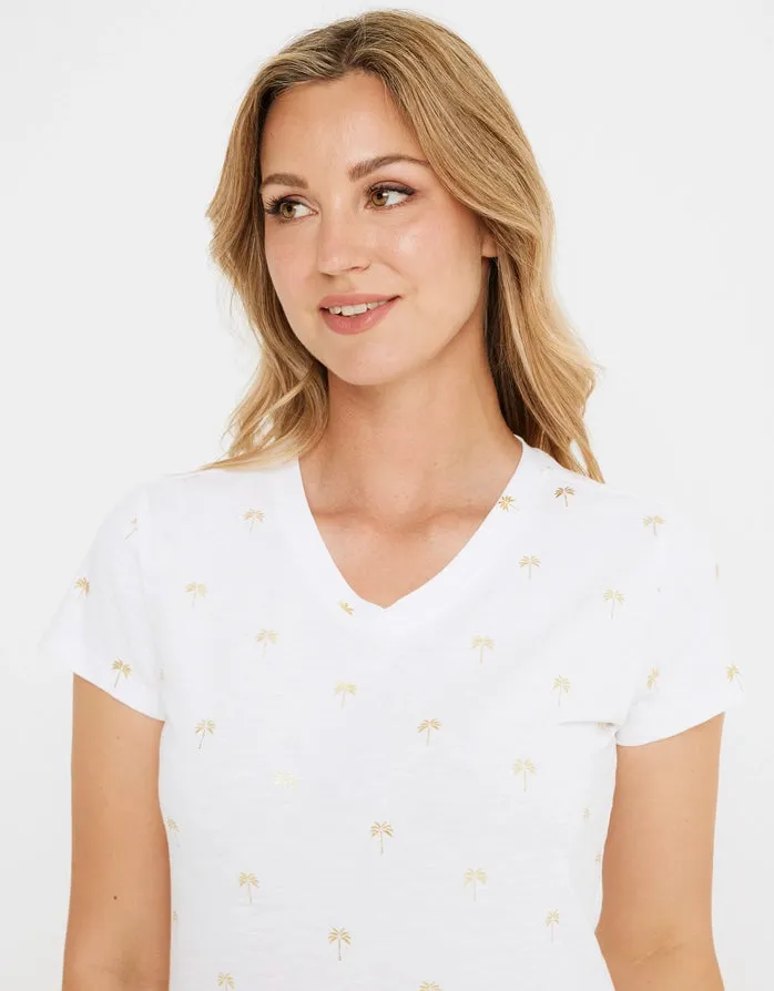 Camiseta Manga Corta Blanco - Ismalia