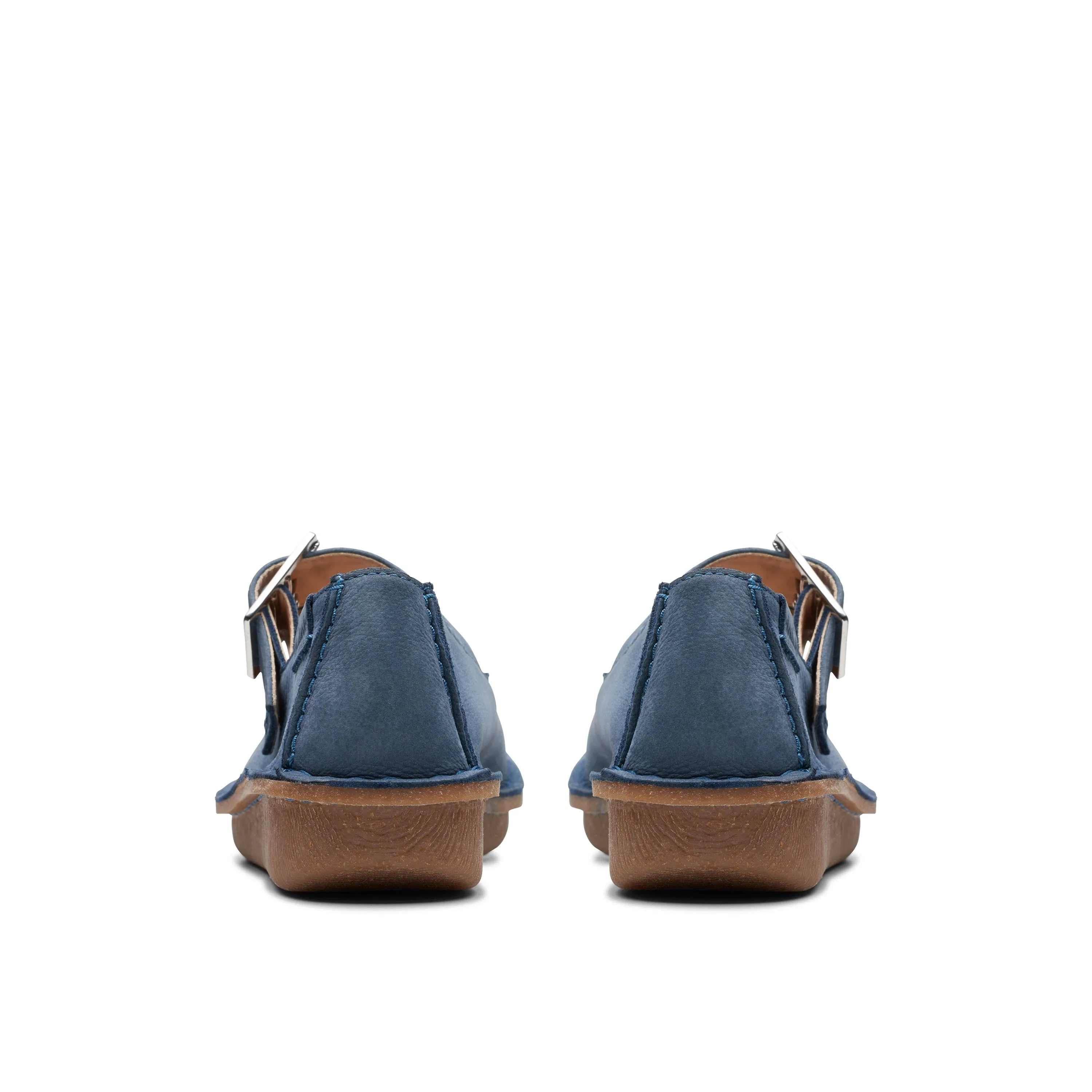 CLARKS | ZAPATOS CASUAL MUJER | FUNNY BAR BLUE NUBUCK | AZUL