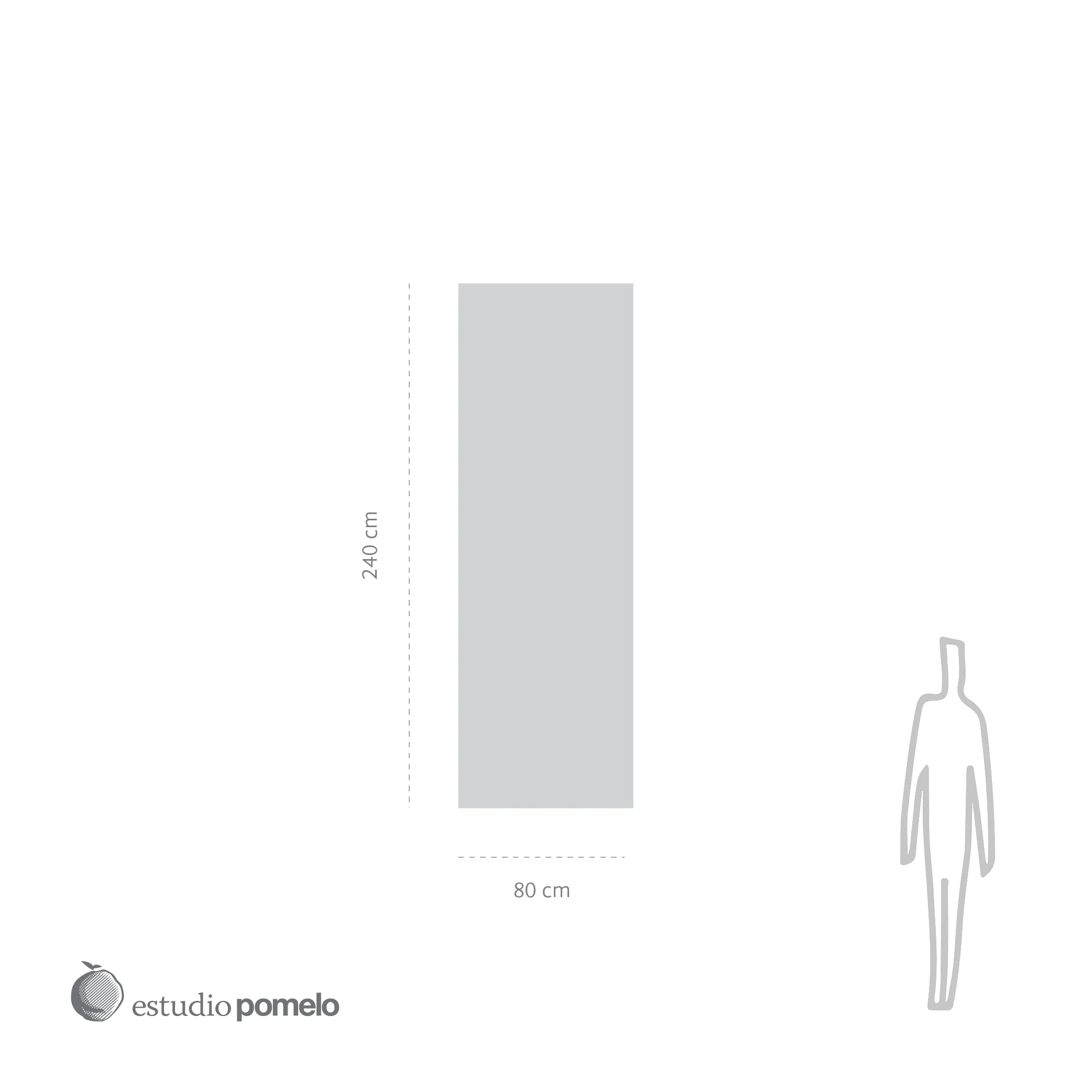 coatepantli amarillo 80 x 240 cm