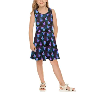 Constellations Girls' Sleeveless Sundress