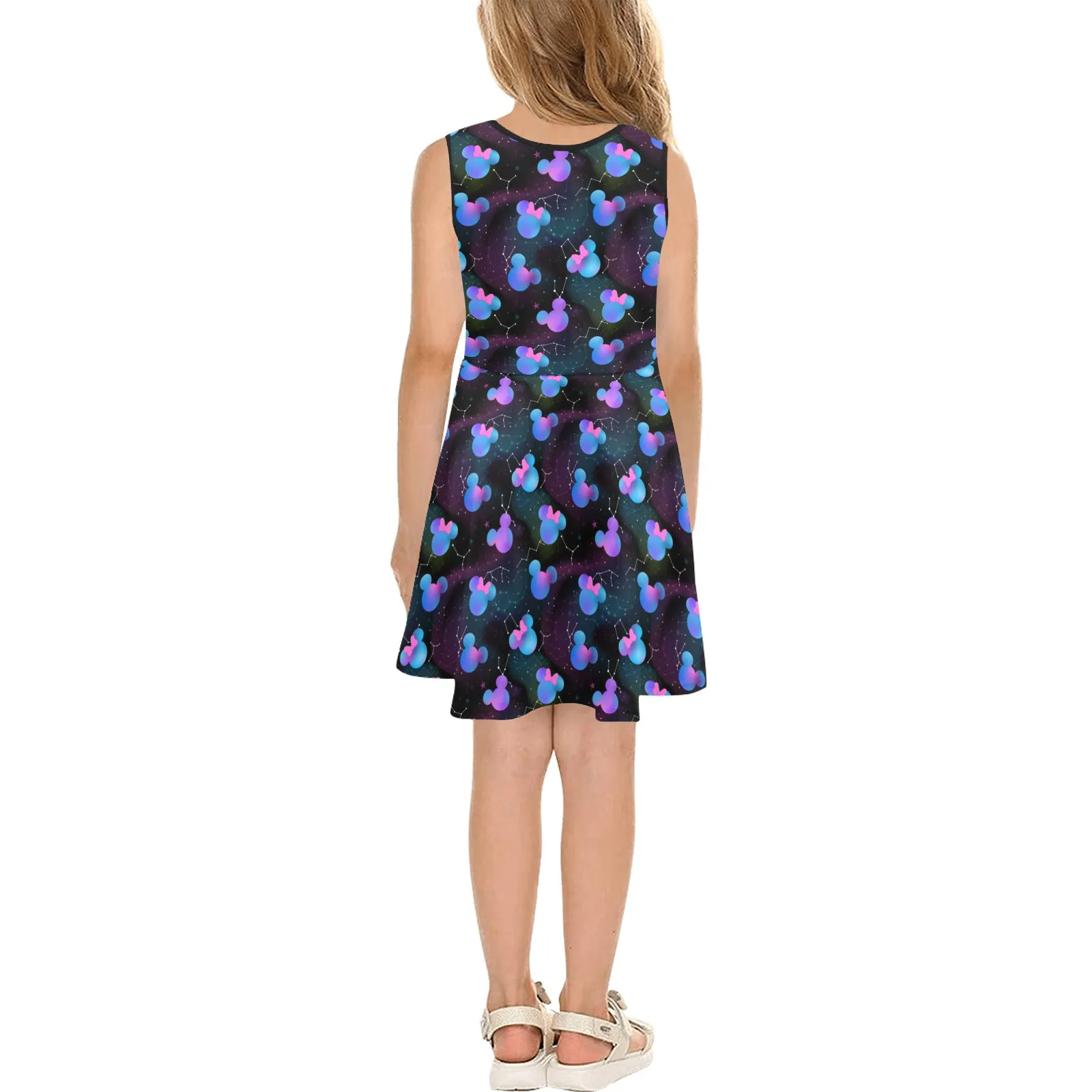 Constellations Girls' Sleeveless Sundress