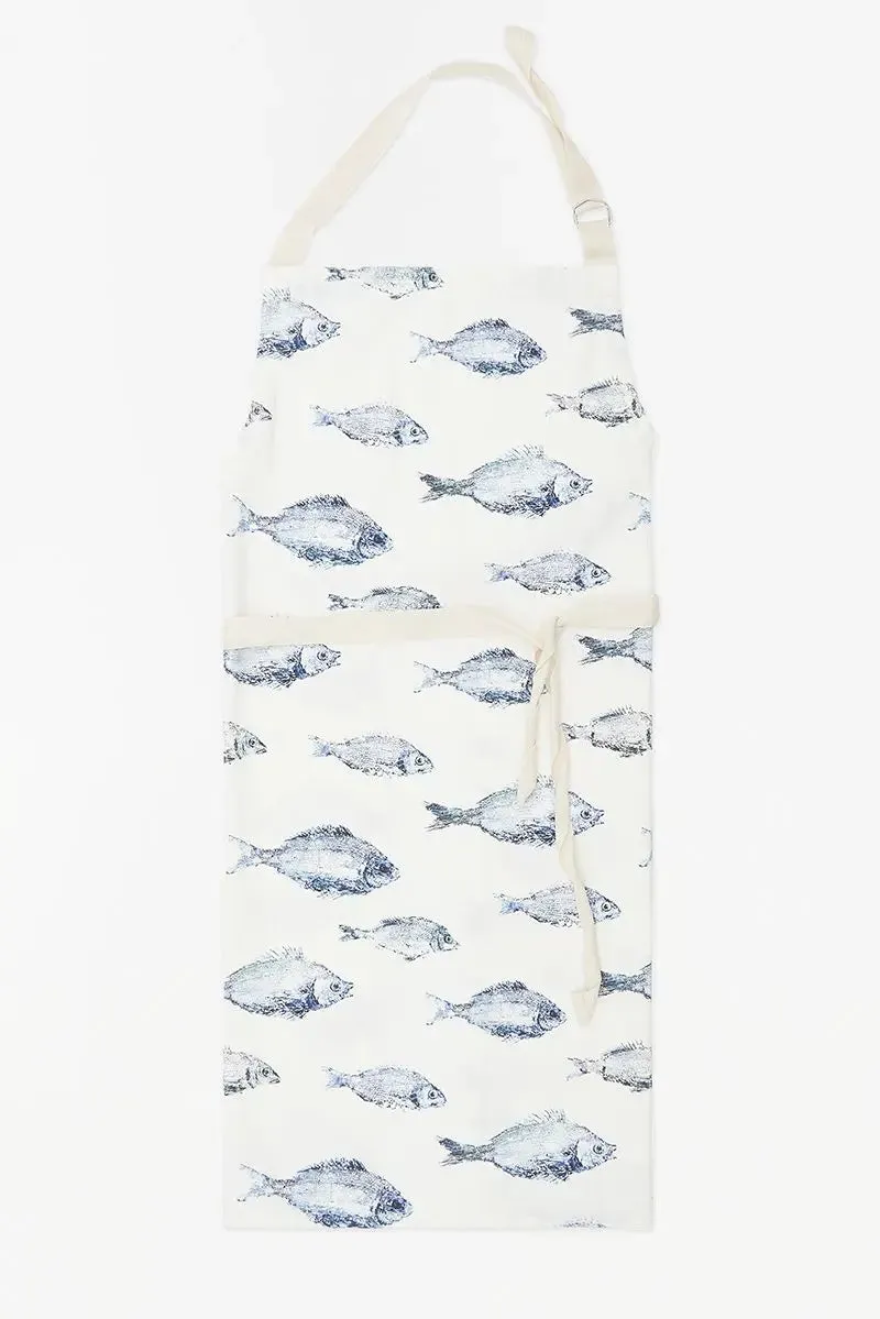 Delantal con peces