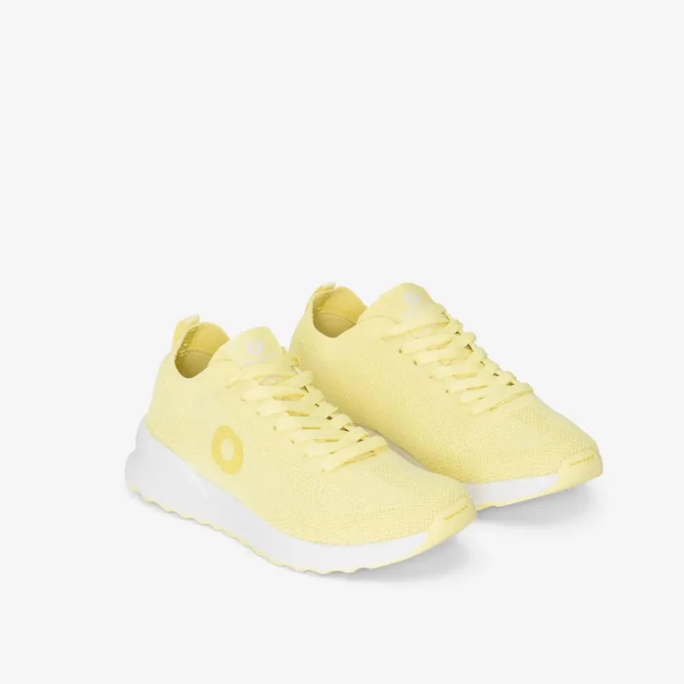 ECOALF | SNEAKERS MUJER | PRINCE KNIT LEMONADE | AMARILLO