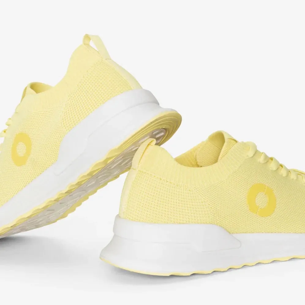 ECOALF | SNEAKERS MUJER | PRINCE KNIT LEMONADE | AMARILLO