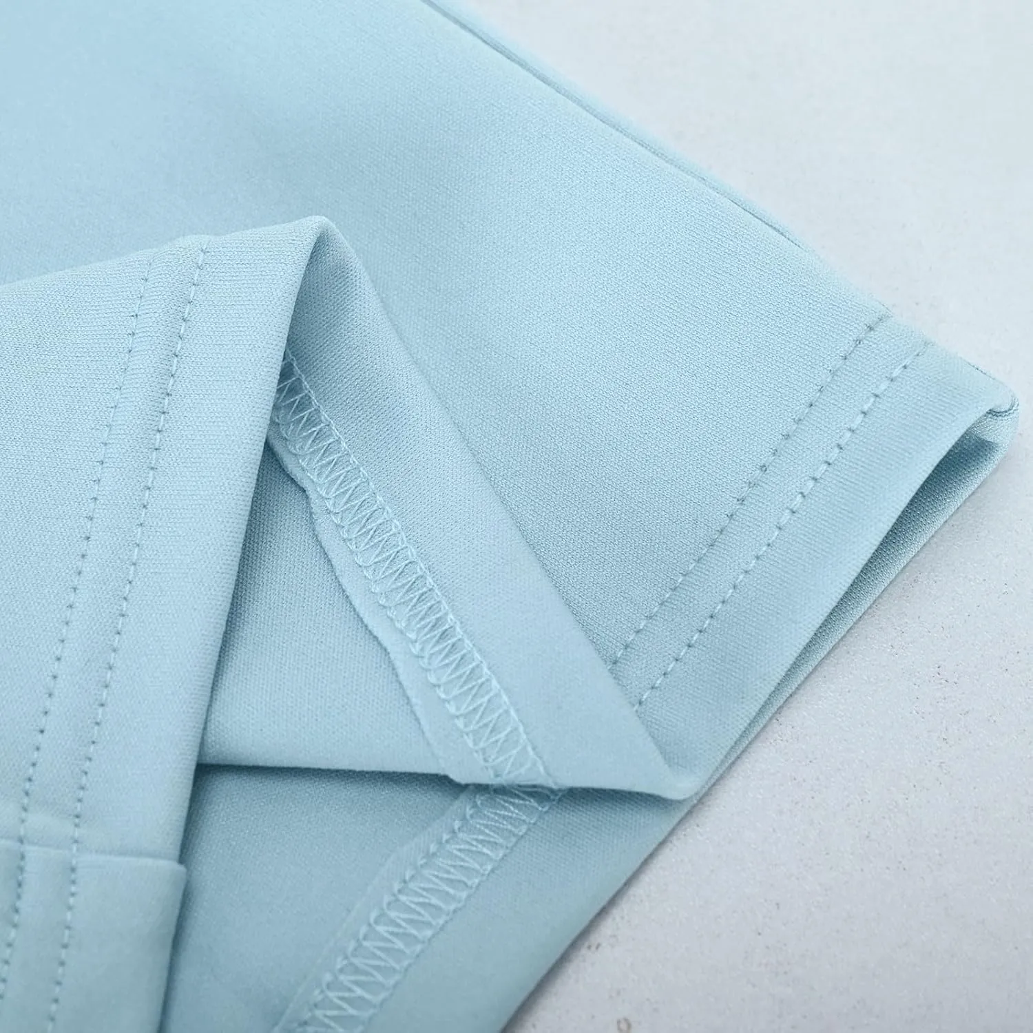 Girls Linen Palazzo High Elastic Waist Casual Trousers Straight Wide Leg Pants Business Lounge Y2k