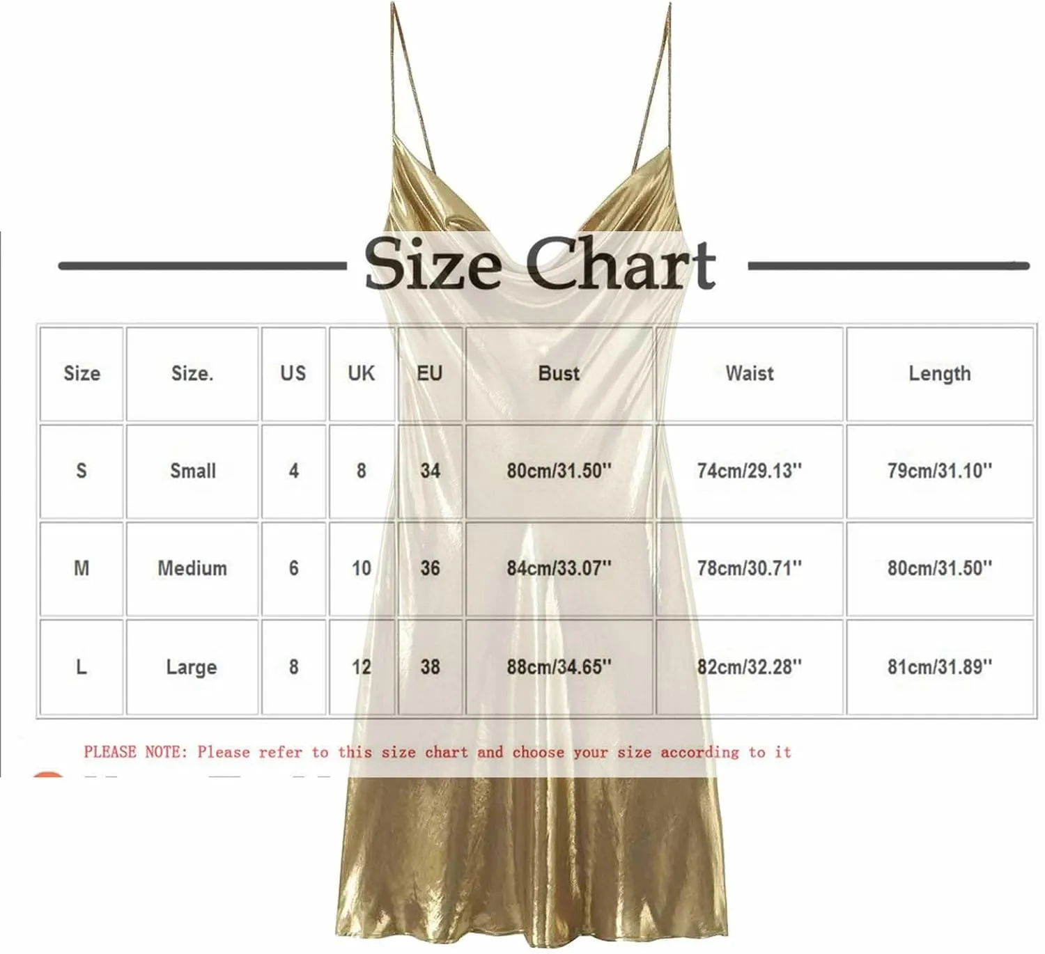 HGps8w Women's Sexy Backless Metallic Cami Clubwear Dresses Spaghetti Strap Sleeveless Cowl Neck Party Cocktail Mini Dress