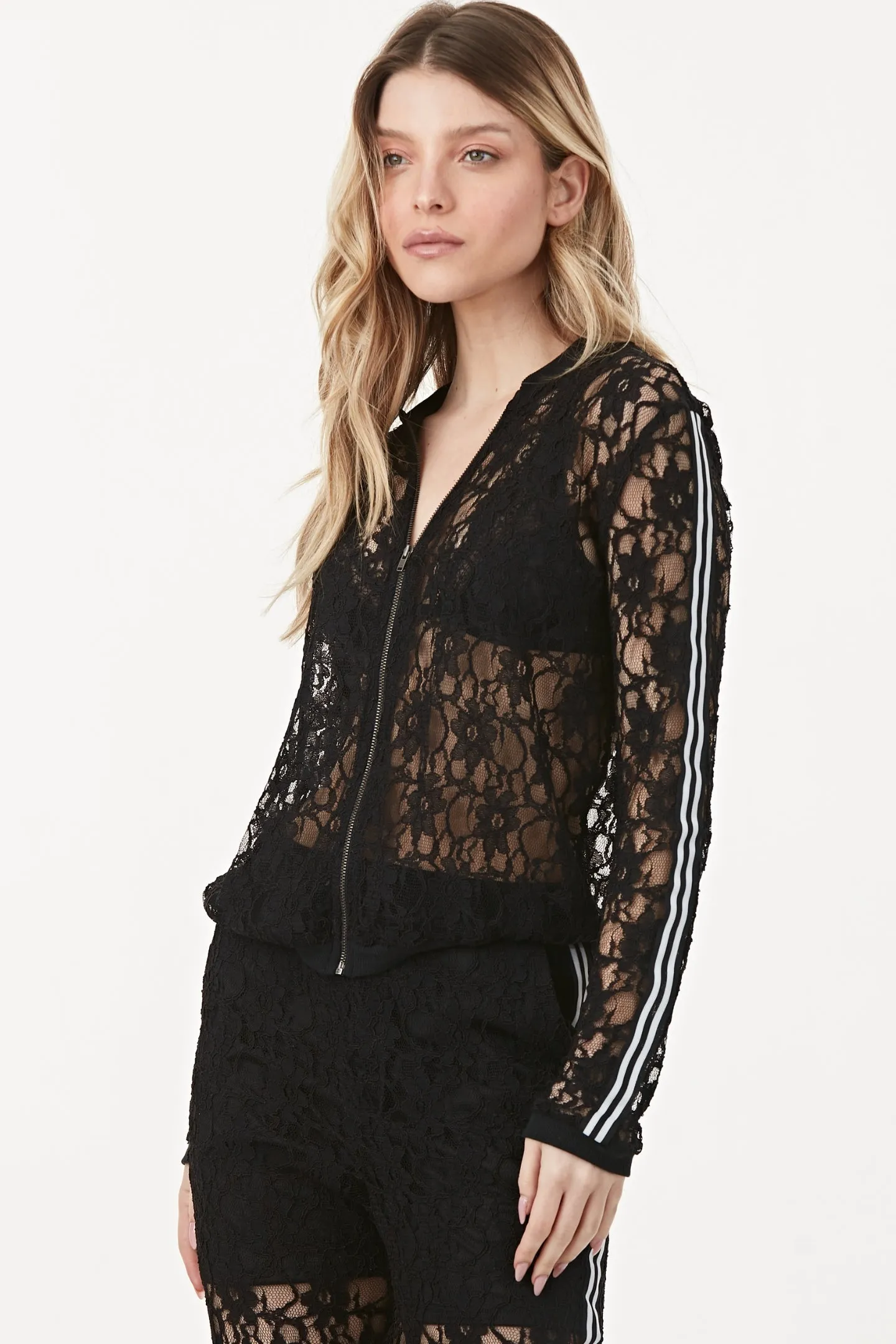 JAQUETA BOMBER M/L DE RENDA