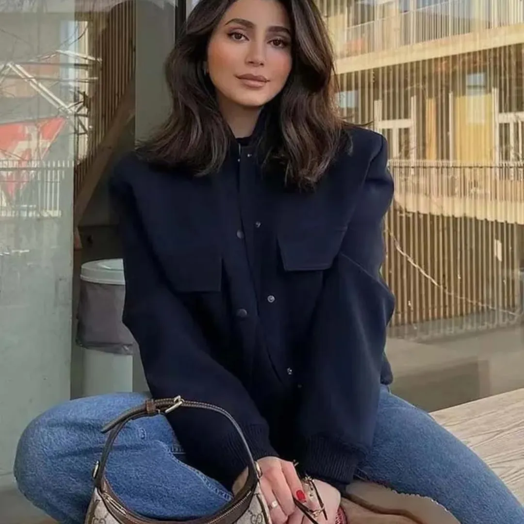 Jaqueta Bomber Vintage