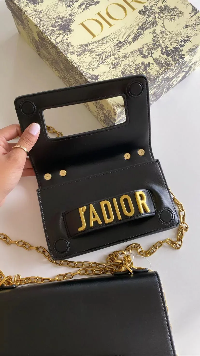 Mini J'Adior Chain Flap Bag