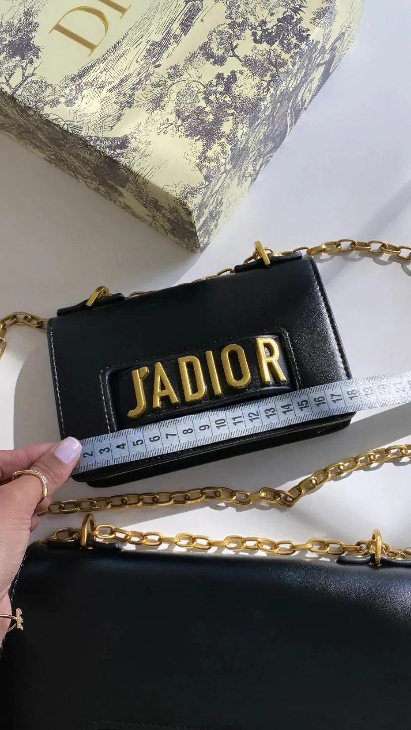 Mini J'Adior Chain Flap Bag