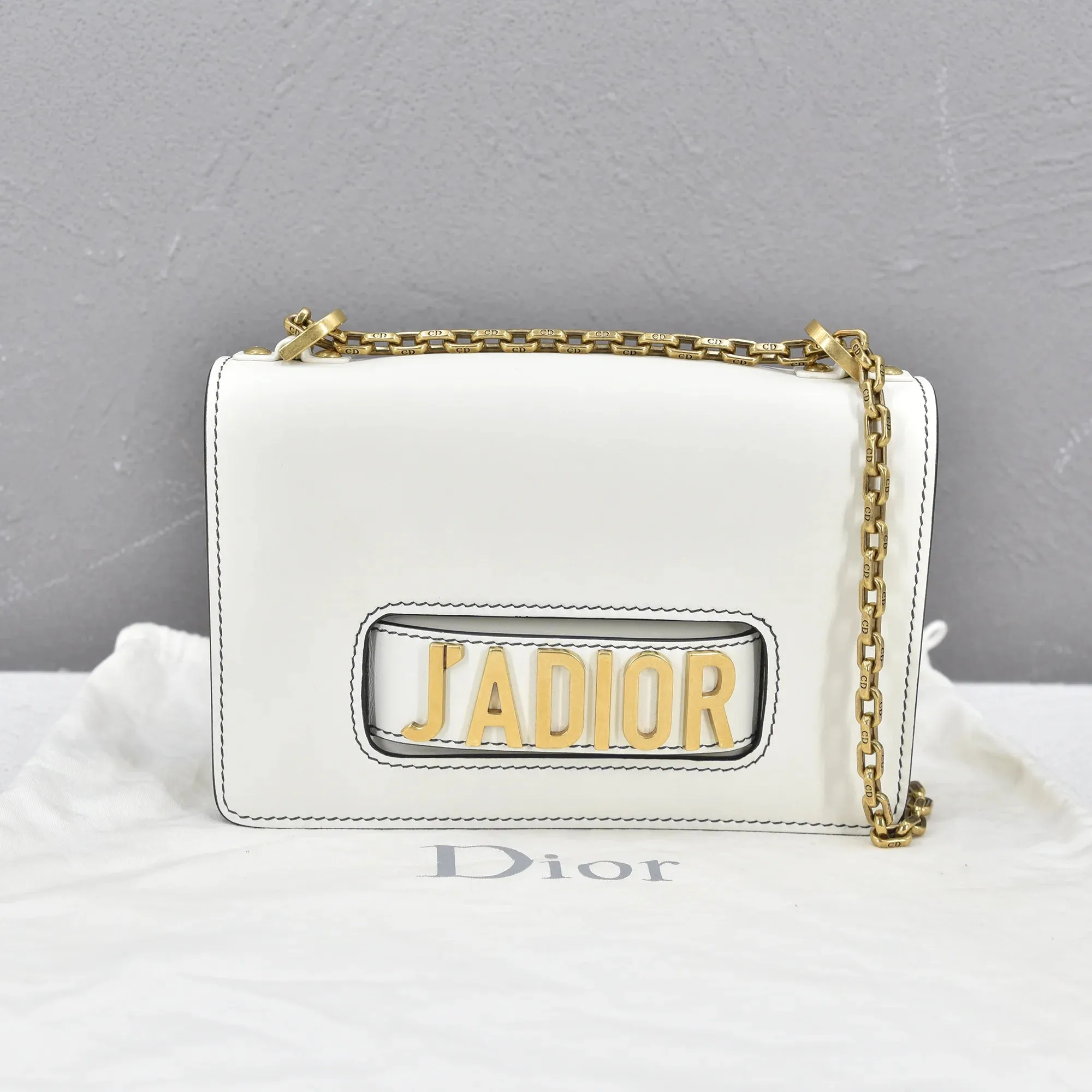 Mini J'Adior Chain Flap Bag