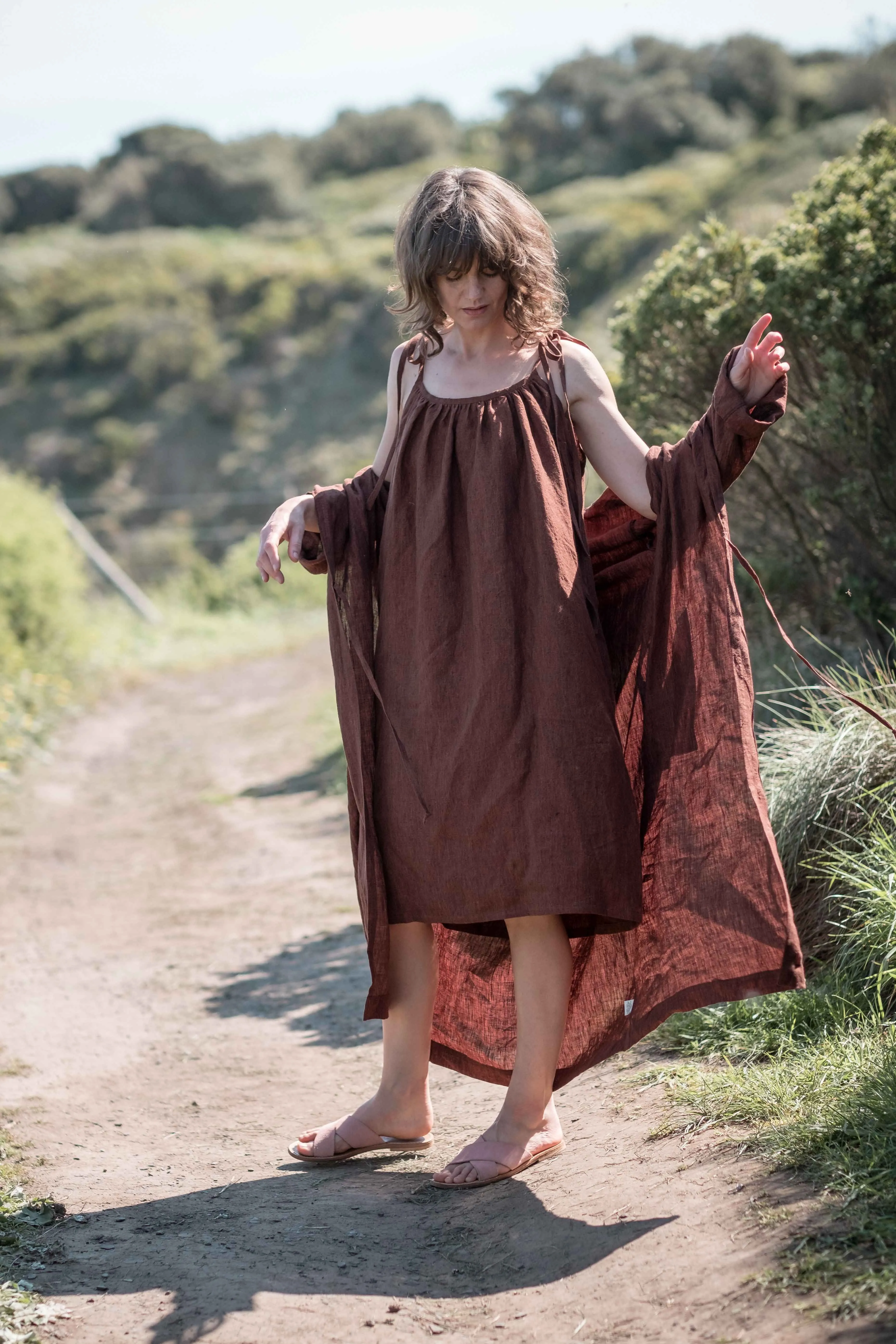 Nevi sundress / Acorn