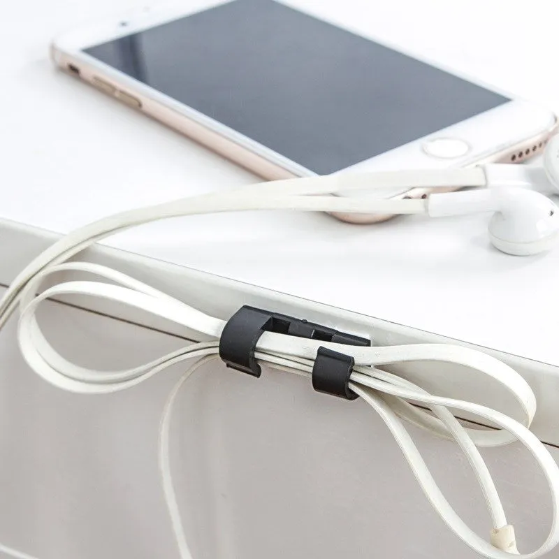 Pack 20 Grapas Organizadores de cables adhesivos | BronTools©