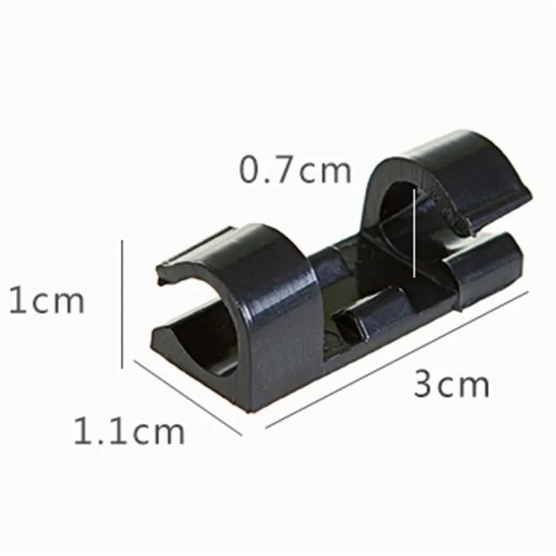 Pack 20 Grapas Organizadores de cables adhesivos | BronTools©