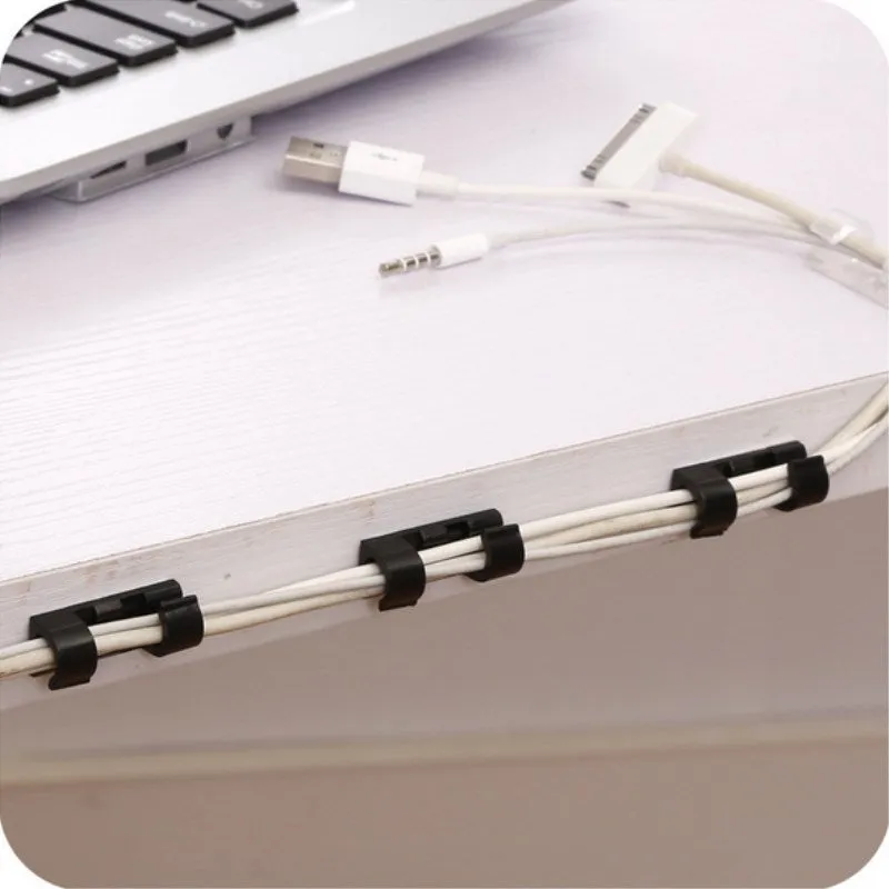 Pack 20 Grapas Organizadores de cables adhesivos | BronTools©