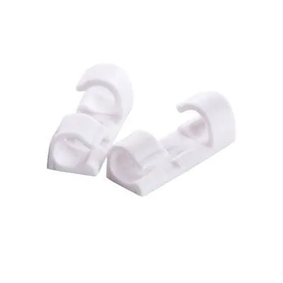 Pack 20 Grapas Organizadores de cables adhesivos | BronTools©