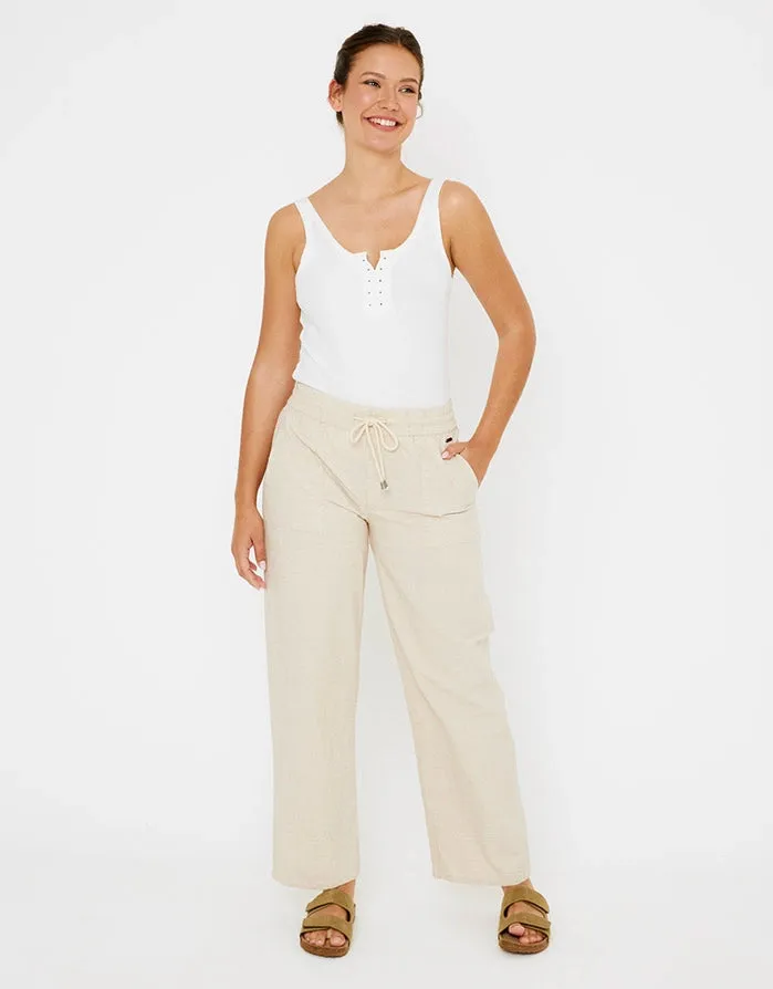 Pantalón Largo Beige - Gamoa