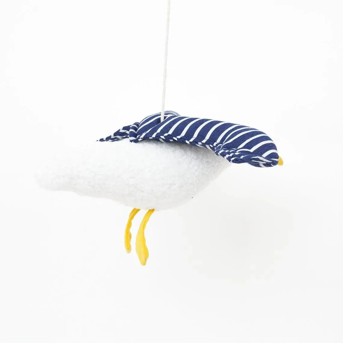 Peluche de gaviota Blanco y azul 2x15 cm - D2275