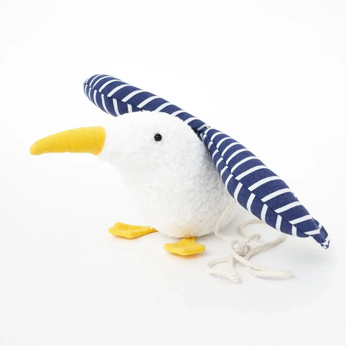 Peluche de gaviota Blanco y azul 2x15 cm - D2275
