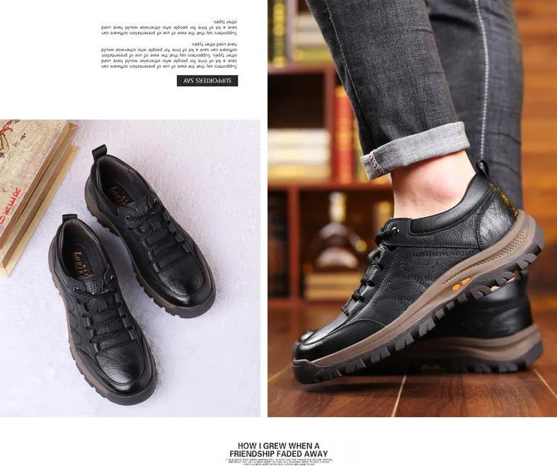 Sapato Masculino Casual de Couro