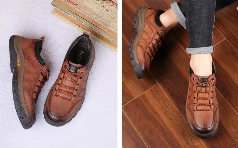 Sapato Masculino Casual de Couro