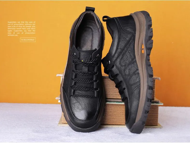 Sapato Masculino Casual de Couro