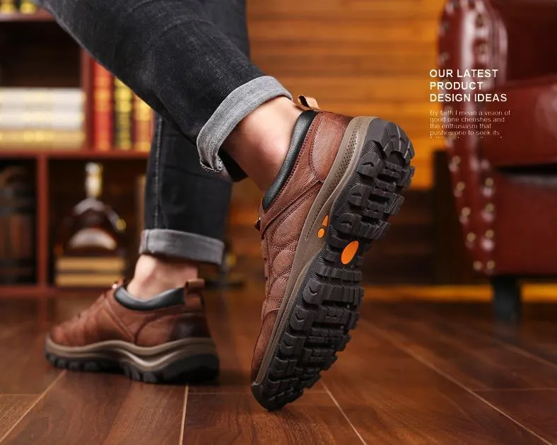 Sapato Masculino Casual de Couro