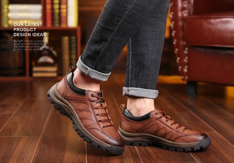 Sapato Masculino Casual de Couro