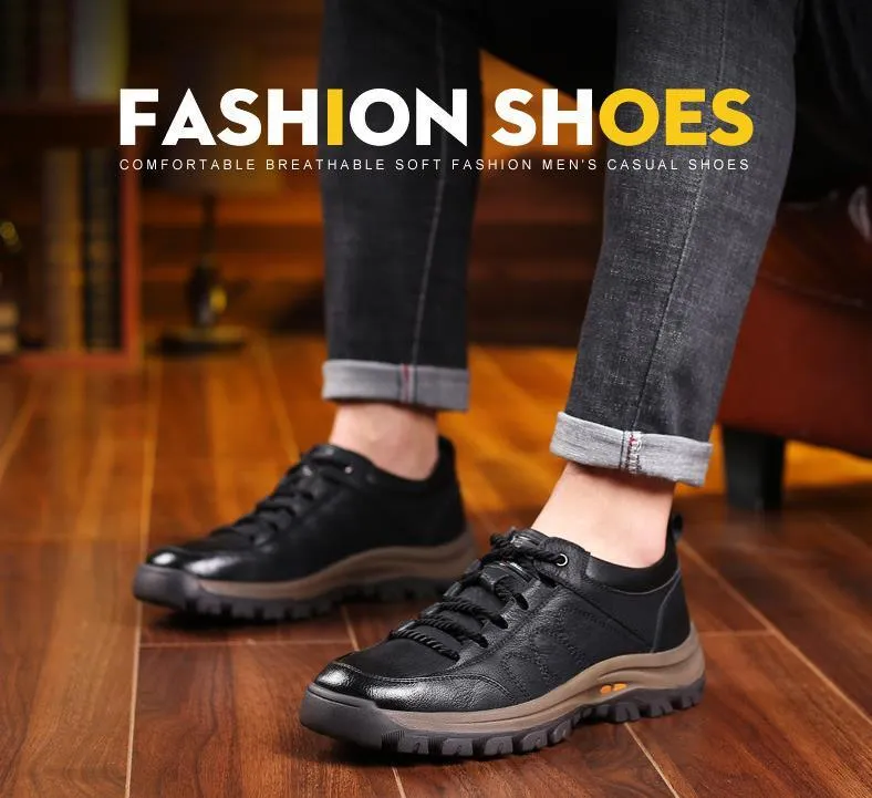 Sapato Masculino Casual de Couro