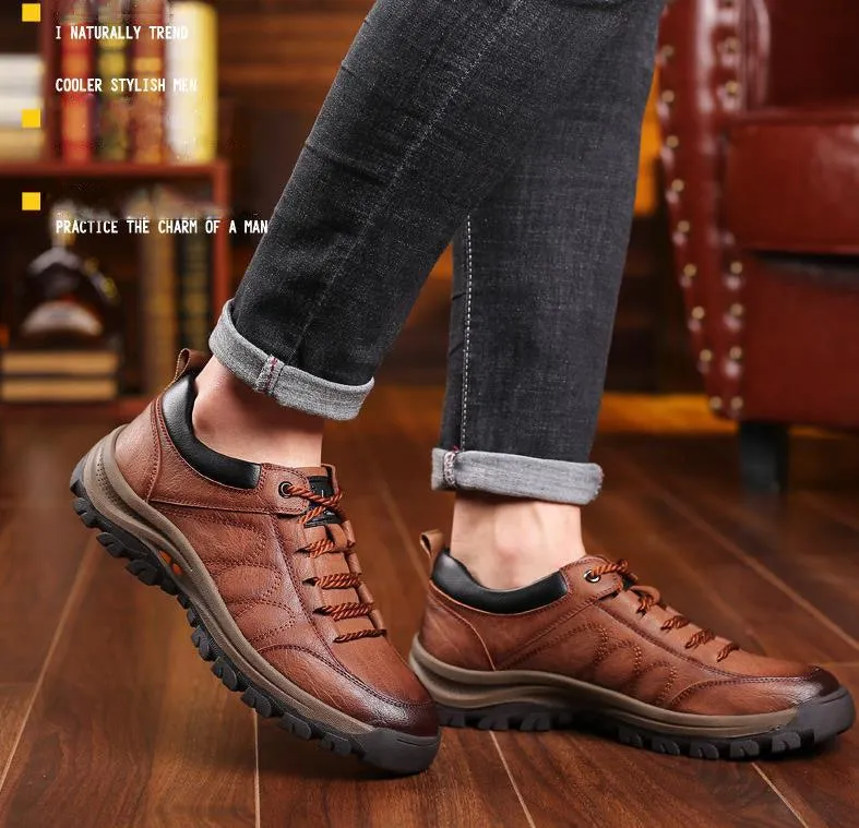Sapato Masculino Casual de Couro