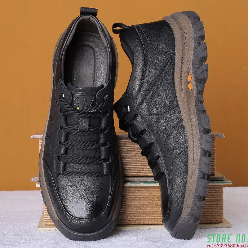 Sapato Masculino Casual de Couro
