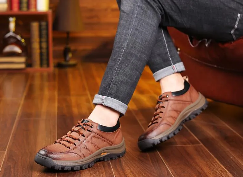 Sapato Masculino Casual de Couro
