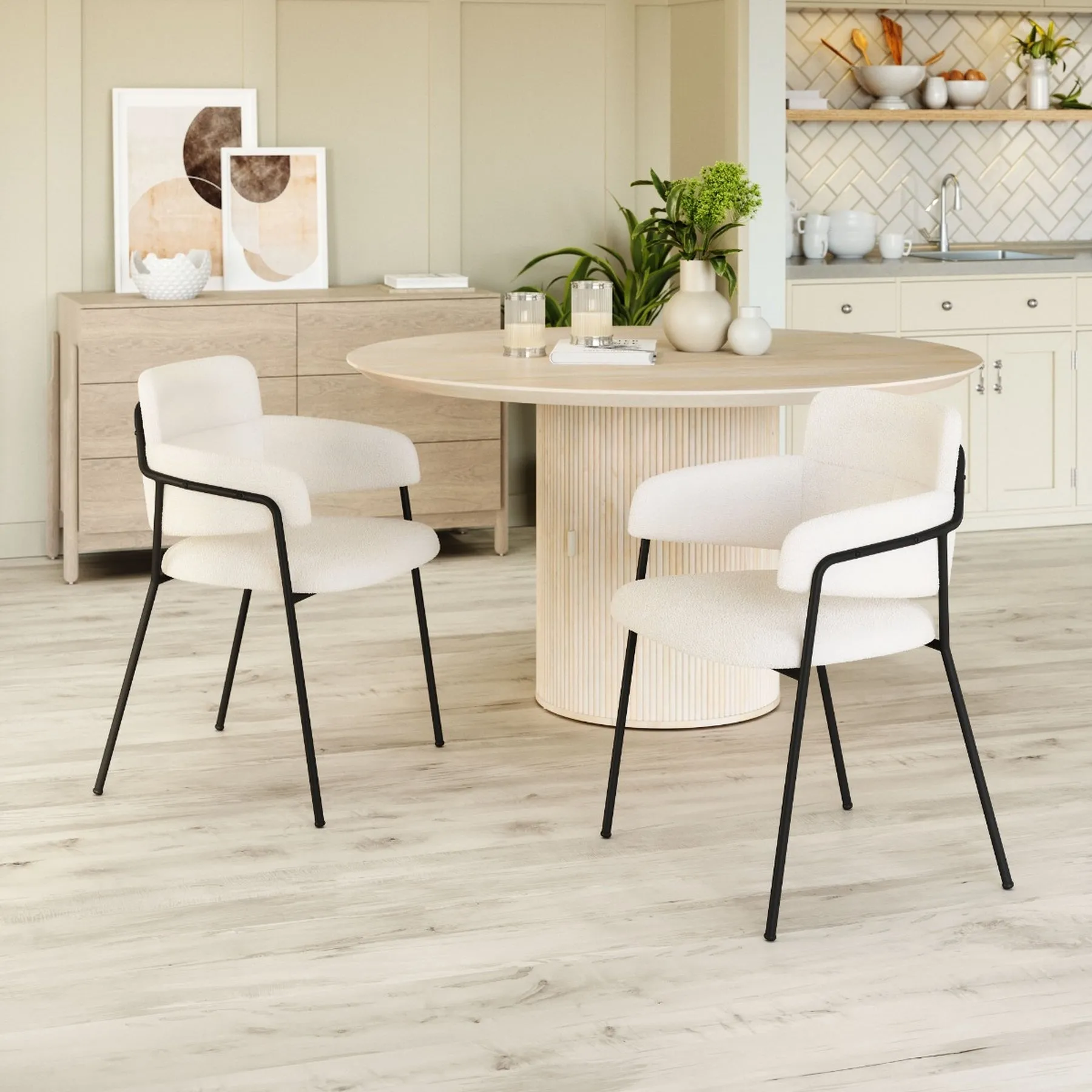 Silla de Comedor Marcel - Blanco