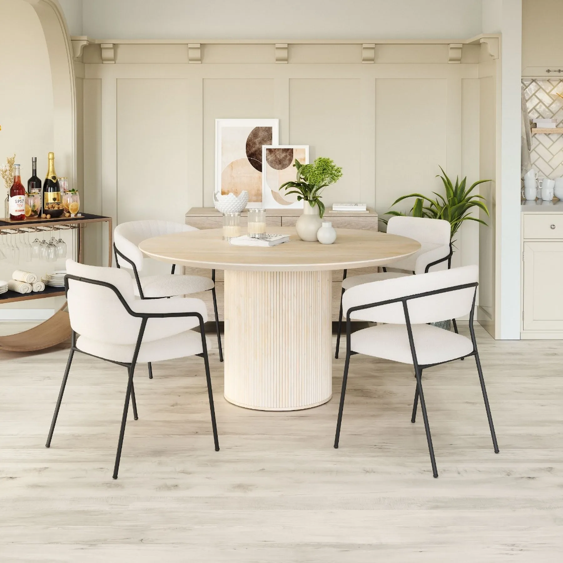 Silla de Comedor Marcel - Blanco