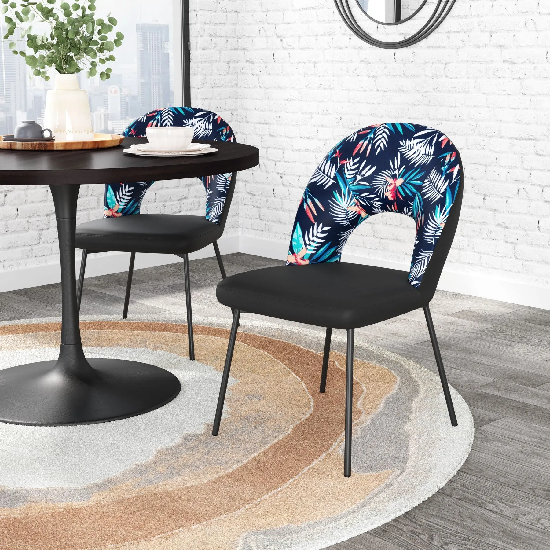 Silla de Comedor Merion - Negro