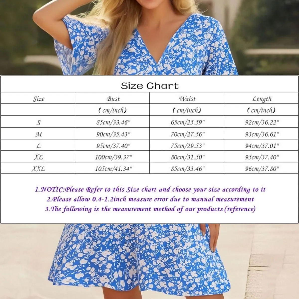 Summer Dresses for Women 2025 Wrap V Neck Floral Short Sleeve Sundress Casual Loose Knee Length A Line Vacation Midi Dress