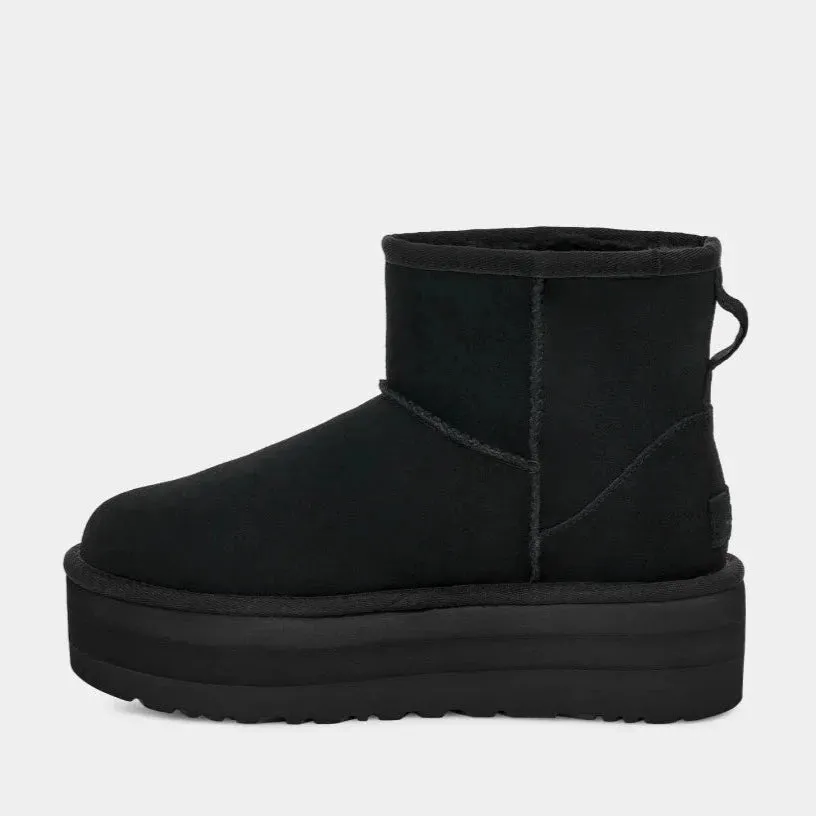 UGG | BOTINES MUJER | CLASSIC MINI PLATFORM BLACK | NEGRO