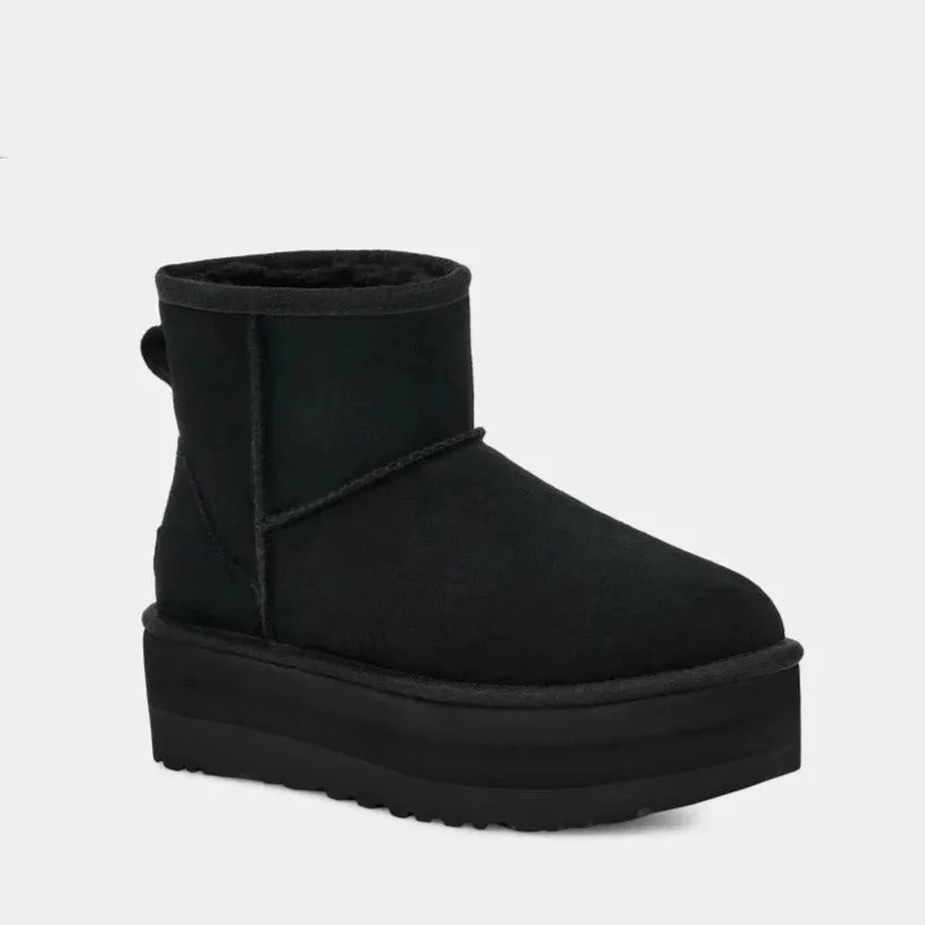 UGG | BOTINES MUJER | CLASSIC MINI PLATFORM BLACK | NEGRO