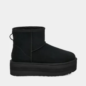 UGG | BOTINES MUJER | CLASSIC MINI PLATFORM BLACK | NEGRO