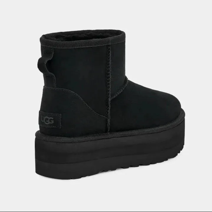 UGG | BOTINES MUJER | CLASSIC MINI PLATFORM BLACK | NEGRO