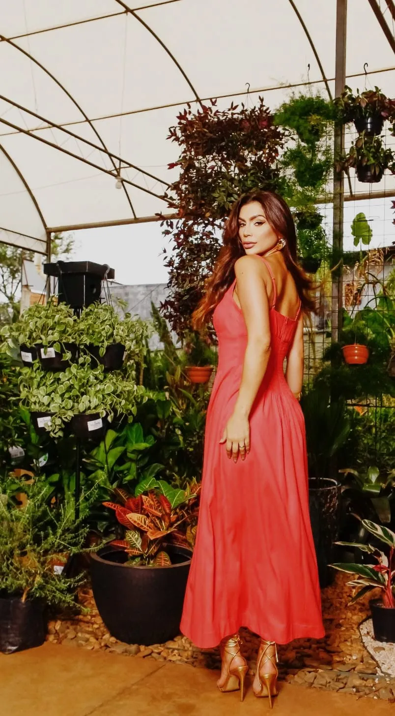 Vestido Anamês Cleide Alça