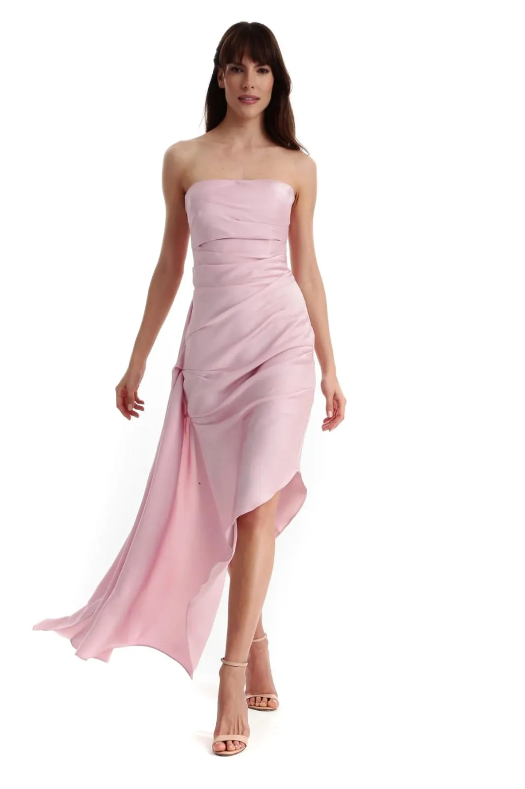 Vestido Fabiana Milazzo Rosa Zuri Tomara Caia