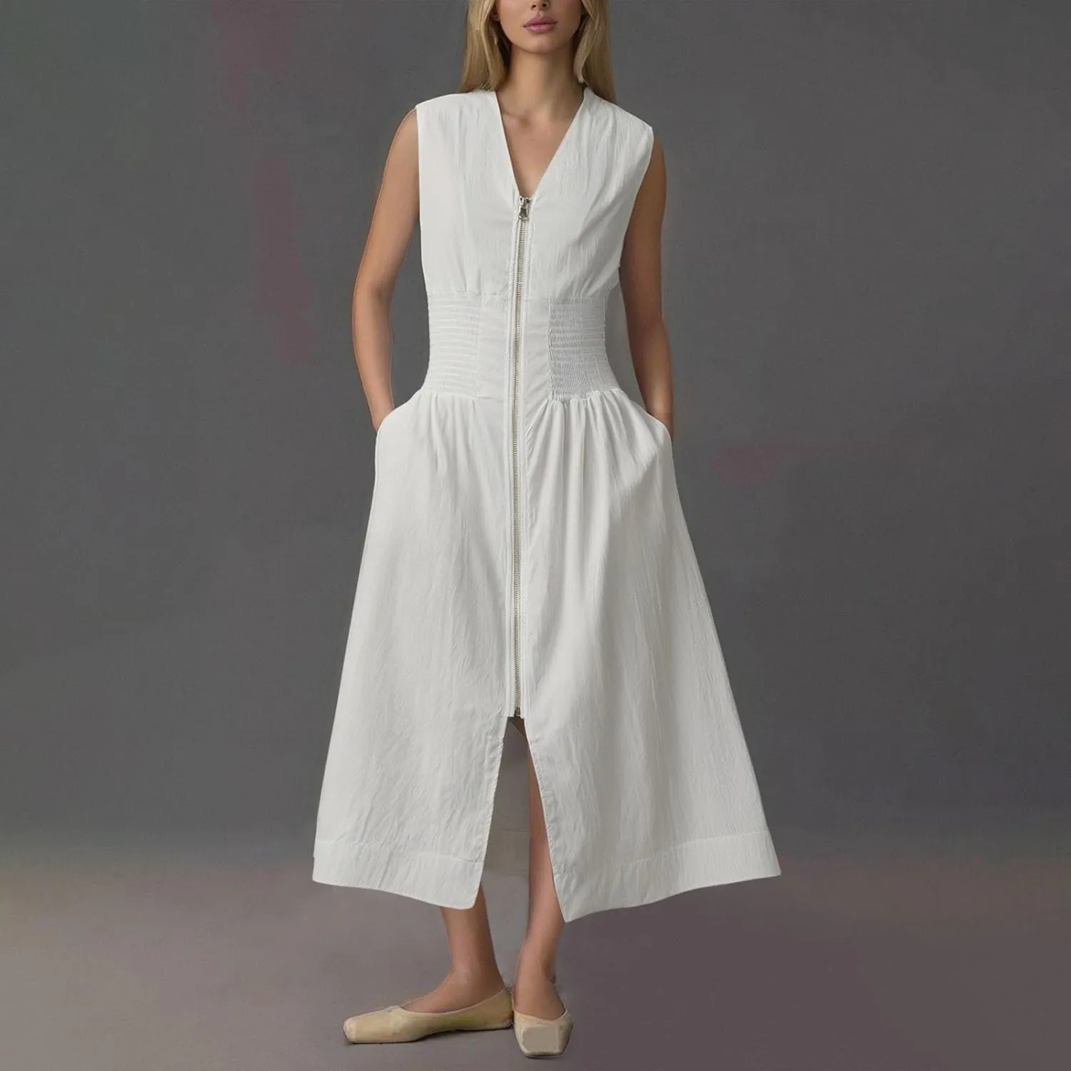 Women's Summer 2025 Maxi Dress Floral Halter Neck Sexy Party Wedding Guest Long Formal Dress