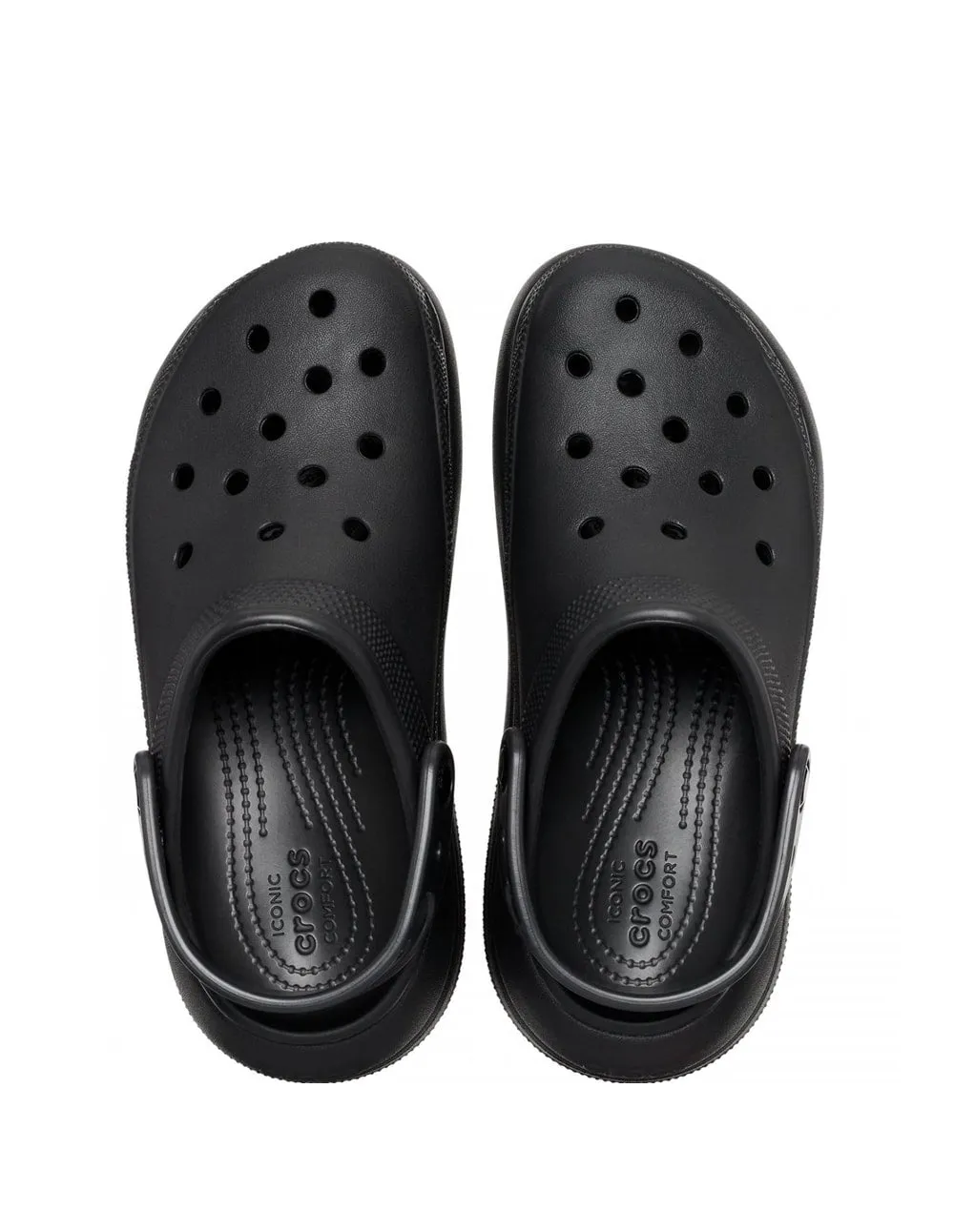 Zuecos Crocs Crush U Negros Unisex
